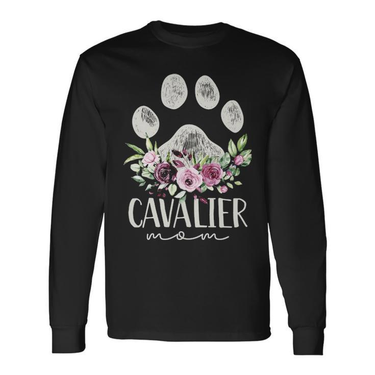 Cavalier King Charles Spaniel Mom T Long Sleeve T-Shirt