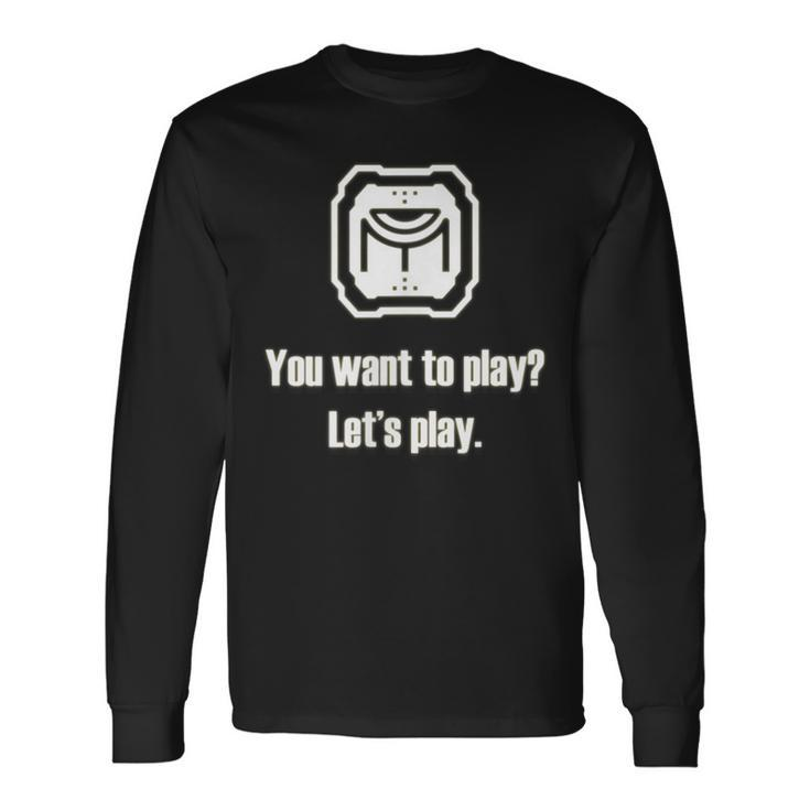 Chamber Ultimate Gaming Glow Icon Long Sleeve T-Shirt