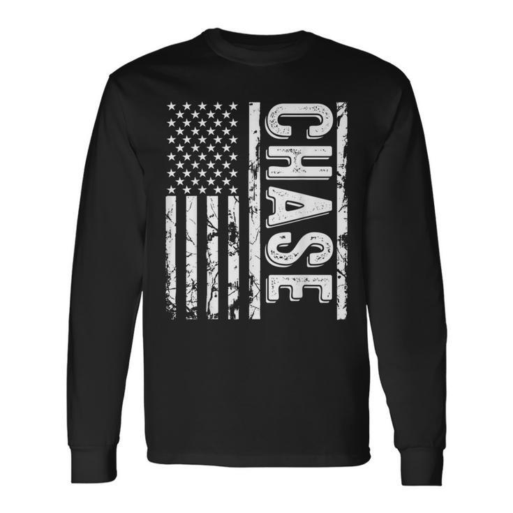 Chase Last Name Surname Team Chase Family Reunion Long Sleeve T-Shirt