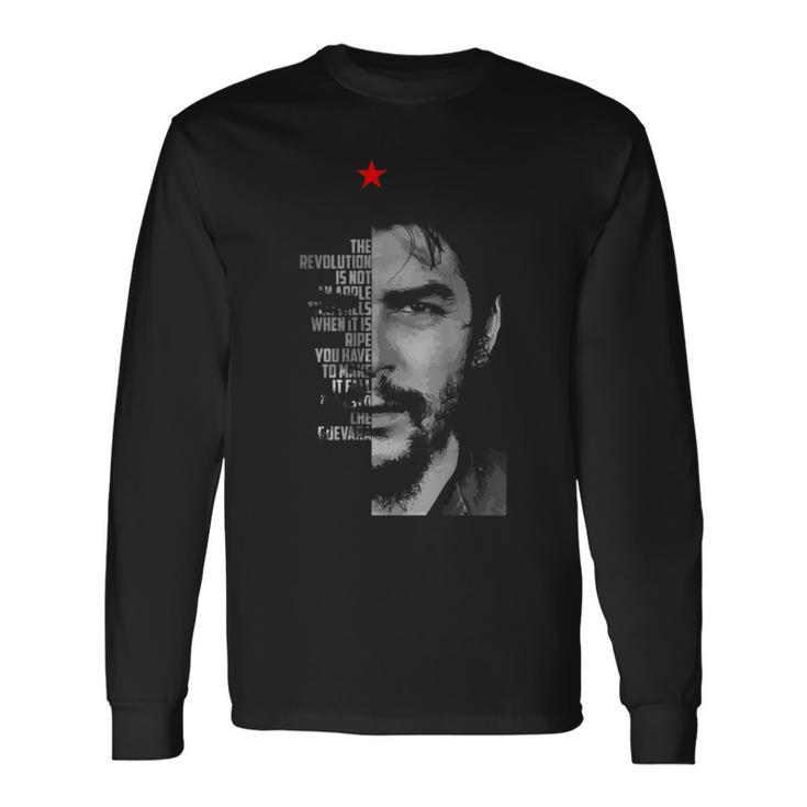 Che Guevara Cuba Rebel Cuba Guerrilla Revolution Cuban Langarmshirts Geschenkideen