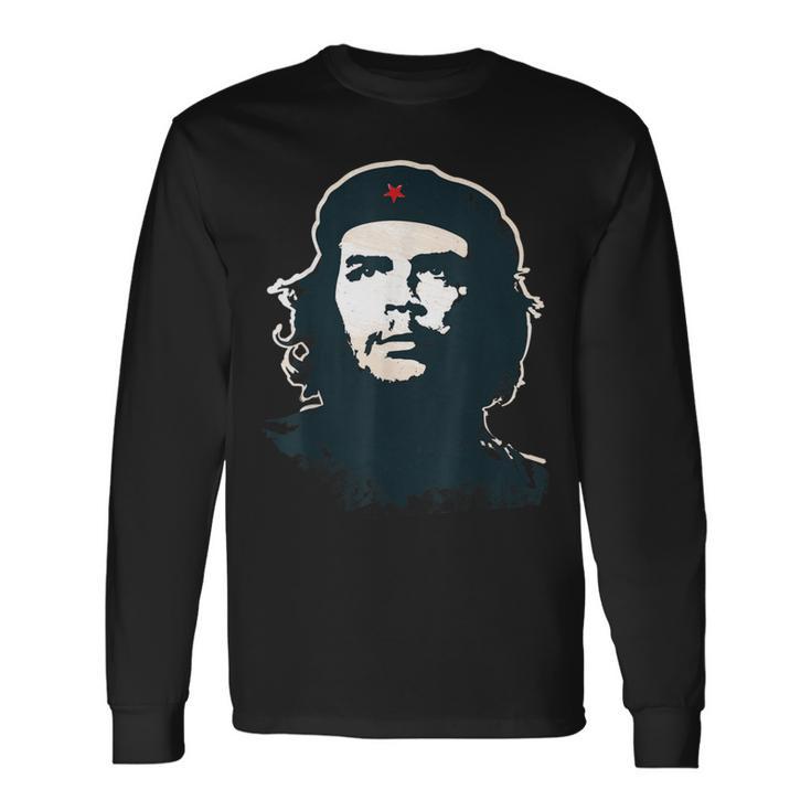 Che Guevara Revolution Rebel Cuban Heritage Graphic Long Sleeve T-Shirt Gifts ideas