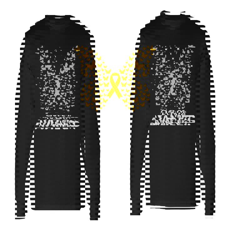 Chordoma Butterfly Awareness Long Sleeve T-Shirt
