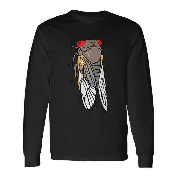 Cicada Brood X Insect Magicicada Great Eastern Brood X 2021 Long Sleeve T-Shirt