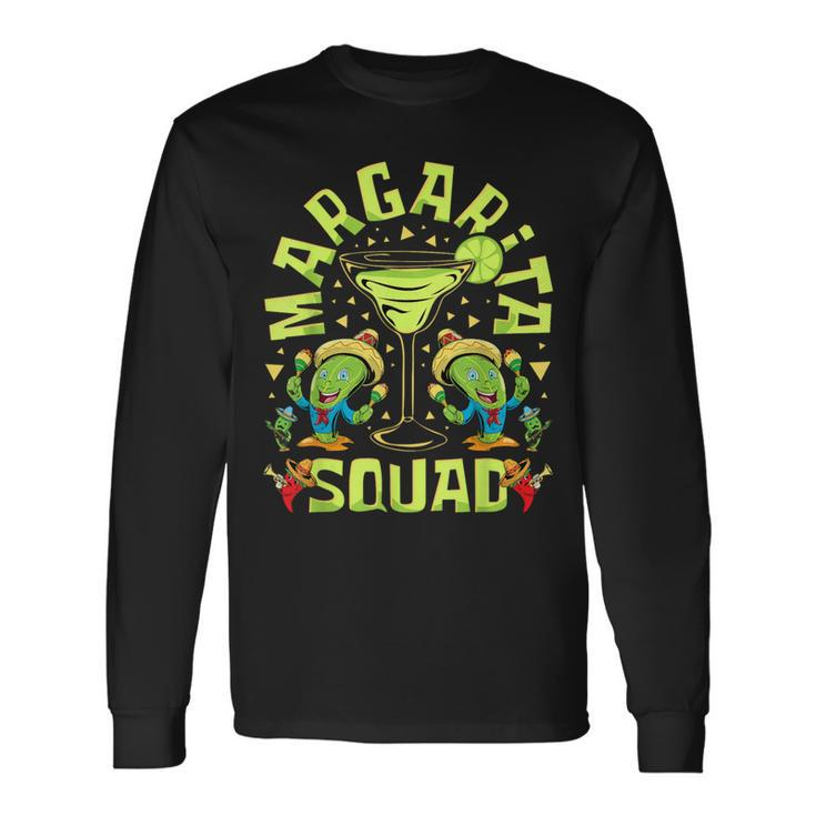 Cinco De Mayo Margarita Squad Long Sleeve T-Shirt