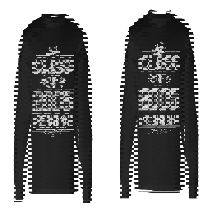 Class Of 2005 Reunion School University Best Friend Matching Long Sleeve T-Shirt