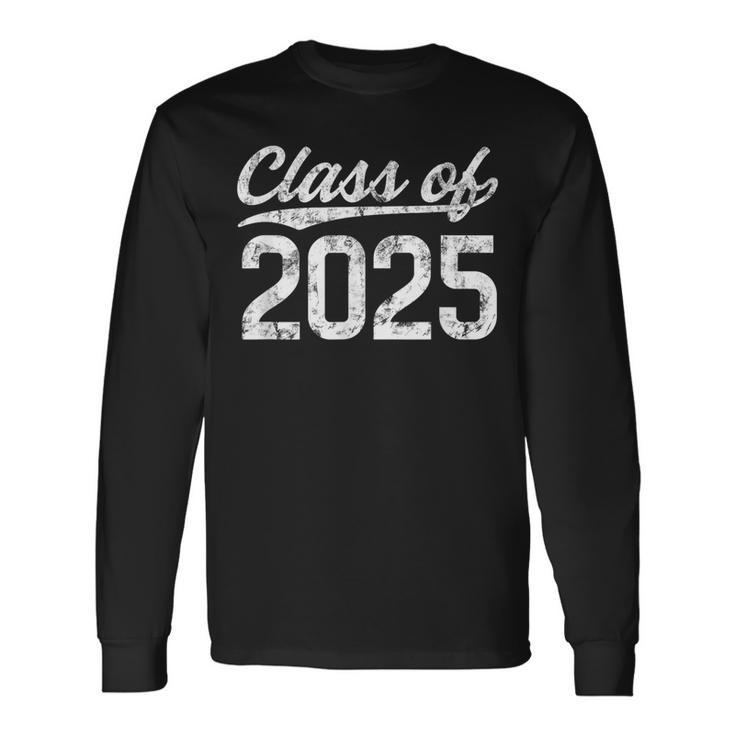 Class Of 2025 Graduation Vintage Freshman Long Sleeve T-Shirt