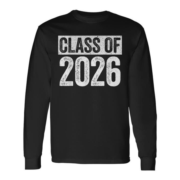 Class Of 2026 Senior 2026 Graduation Long Sleeve T-Shirt