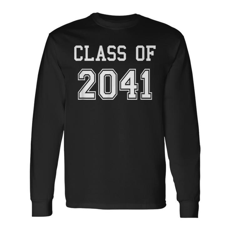 Class Of 2041 Graduation School Future Graduate Long Sleeve T-Shirt Gifts ideas