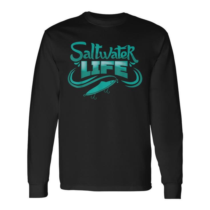 Classic Fishing For 2018 Saltwater Fisherman Long Sleeve T-Shirt