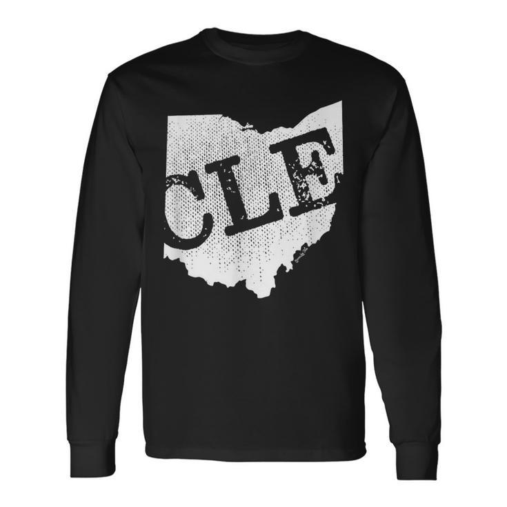 Cle Ohio Cleveland Long Sleeve T-Shirt