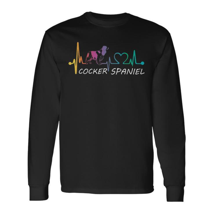 Cocker Spaniel Dog Lovers Long Sleeve T-Shirt