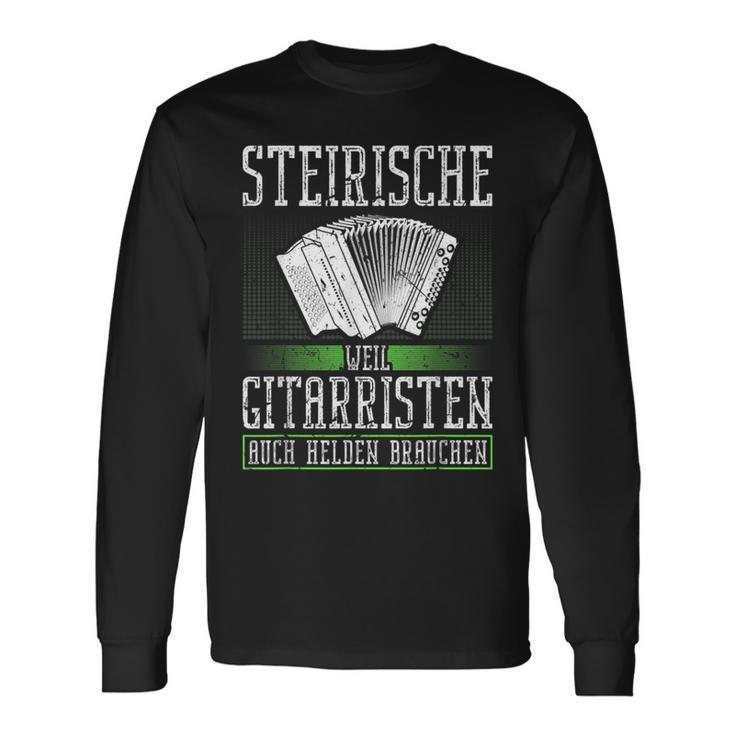 Concertina Styrian Harmonica Langarmshirts Geschenkideen