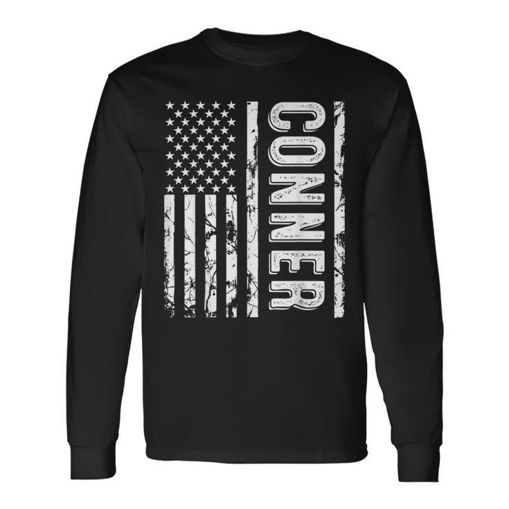 Conner Last Name Surname Team Conner Family Reunion Long Sleeve T-Shirt