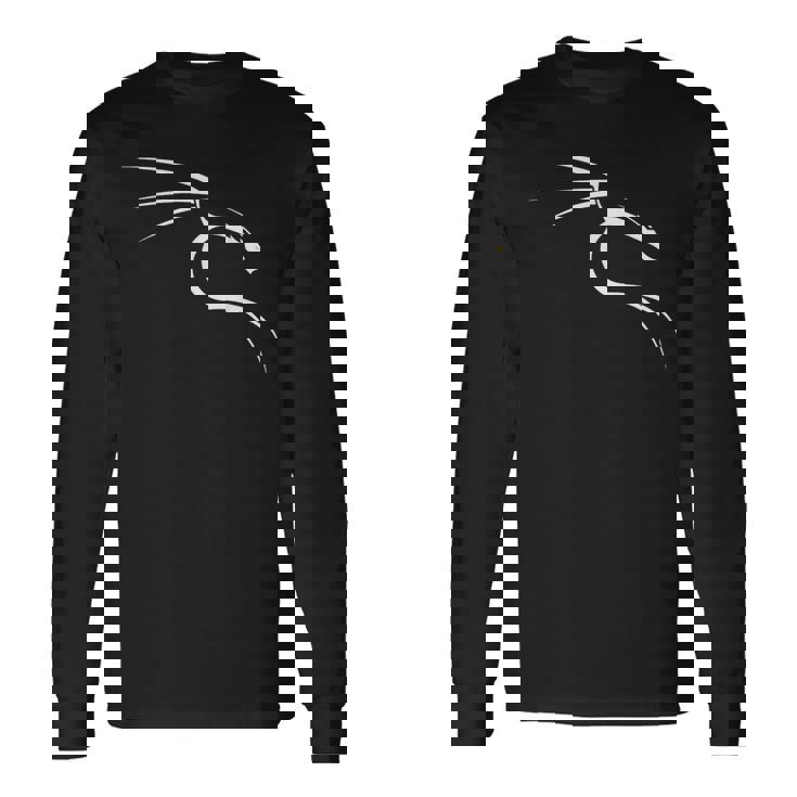 Cool Kali Linux Dragon Hacker Camiseta de manga larga