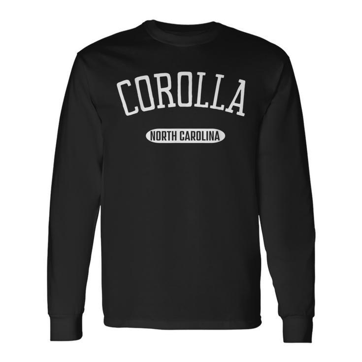 Corolla Classic Style Corolla North Carolina Long Sleeve T-Shirt