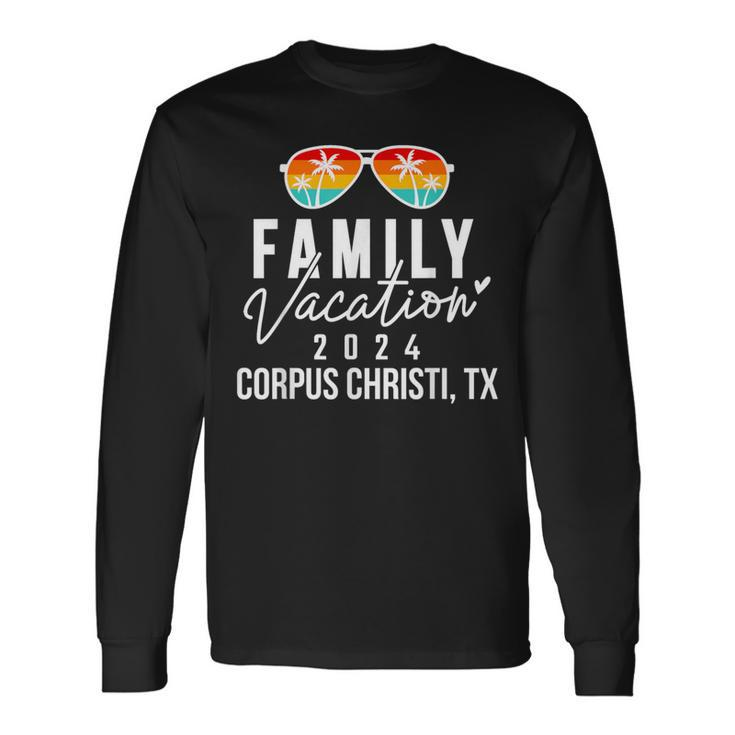 Corpus Christi Beach Family Vacation Long Sleeve T-Shirt