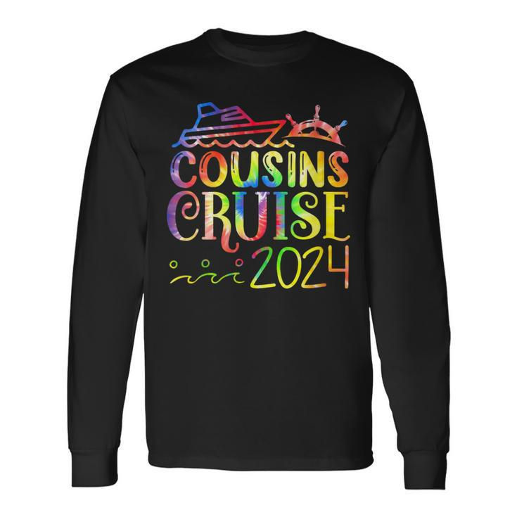 Cousins Cruise 2024 Vacation Matching Cousins Group Long Sleeve T-Shirt