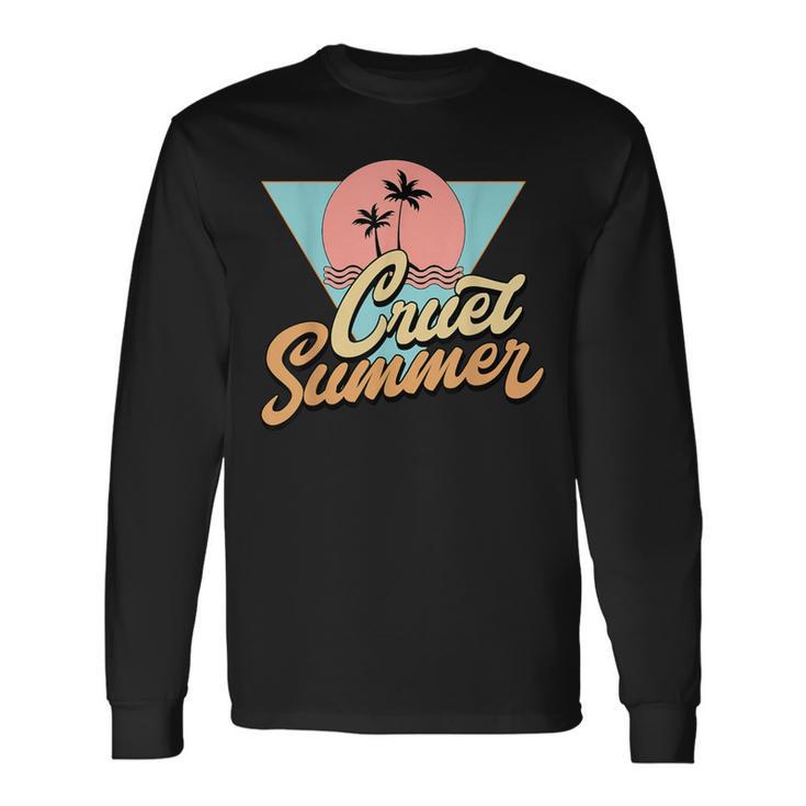 Cruel Summer Cute Retro Vintage Long Sleeve T-Shirt