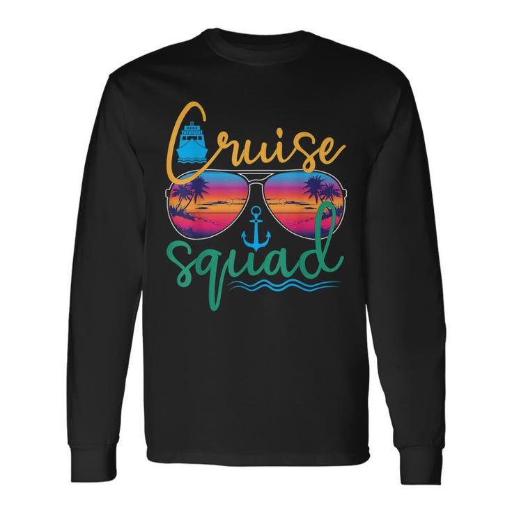 Cruise Squad 2024 Family Vacation Beach Matching Groupe Long Sleeve T-Shirt