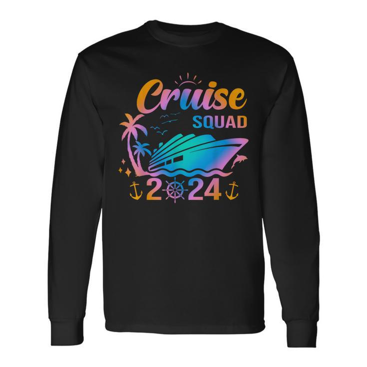 Cruise Squad 2024 Navigating Summer Together Long Sleeve T-Shirt