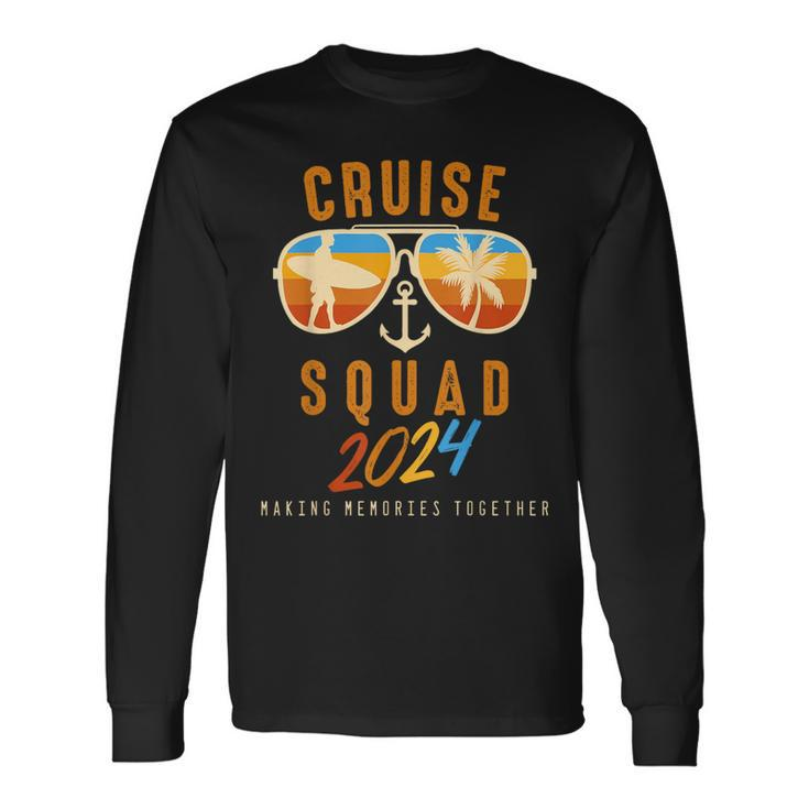 Cruise Squad Vacation Trip 2024 Matching Group Long Sleeve T-Shirt