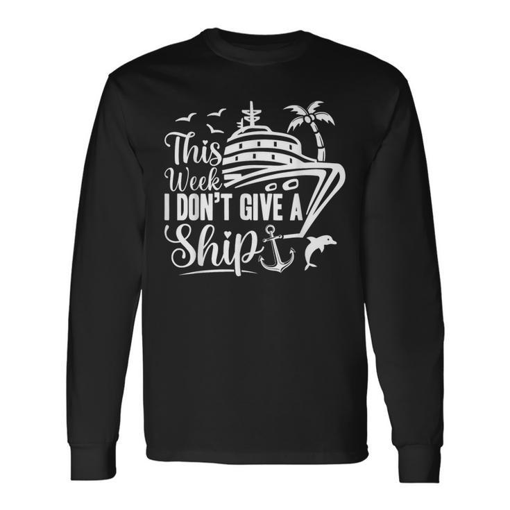 Cruise Trip Ship Summer Vacation Matching Family Group Long Sleeve T-Shirt Gifts ideas