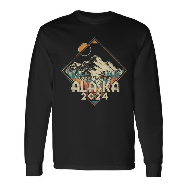 Cruisin Together Alaska 2024 Alaskan Cruise Trip Matching Long Sleeve T-Shirt