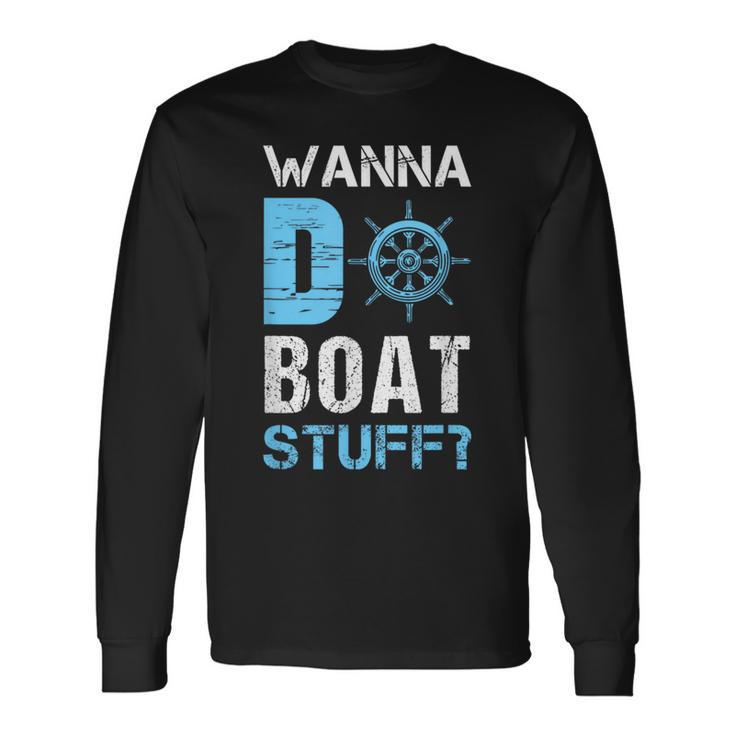 Cruising Cruiser Vintage Sailing Ship Sayings Long Sleeve T-Shirt