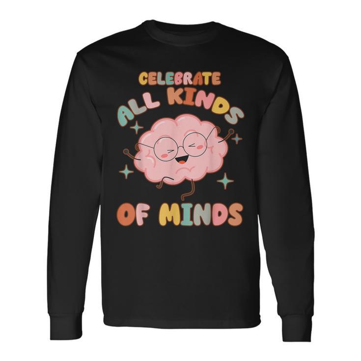 Cute Brain Long Sleeve T-Shirt