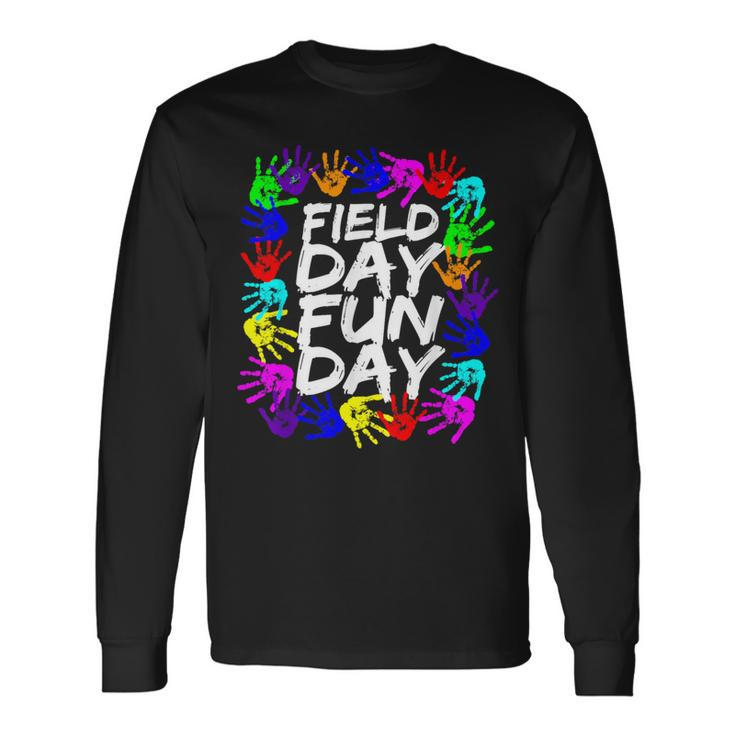Cute Field Day Teacher Long Sleeve T-Shirt Gifts ideas