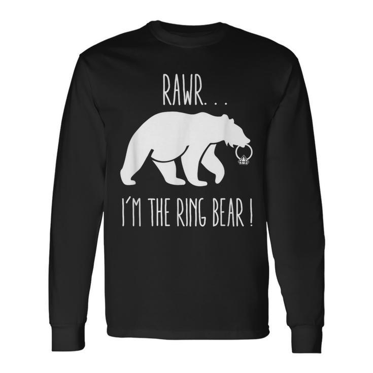 Cute Rehearsal Dinner For Ring Bearer Long Sleeve T-Shirt Gifts ideas