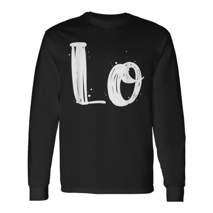 Cute Valentines Day Matching Couple Outfit Love Part 1 Long Sleeve T-Shirt