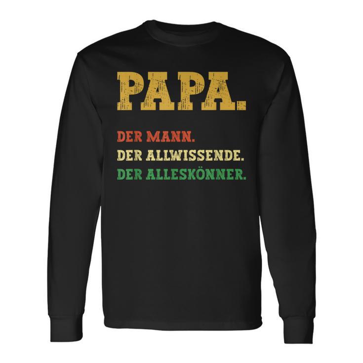 Dad Mann Langarmshirts Geschenkideen