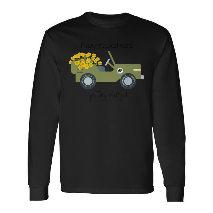 Daffodils Upon Daffodils Nantucket Getting Daffy Ack Long Sleeve T-Shirt