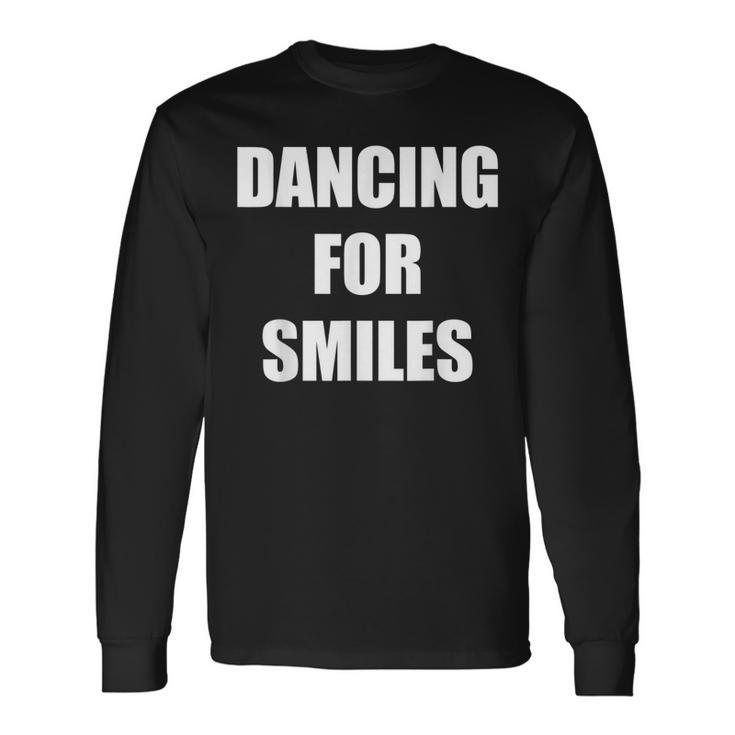 Dancing For Smiles Dancing Guy Meme Long Sleeve T-Shirt