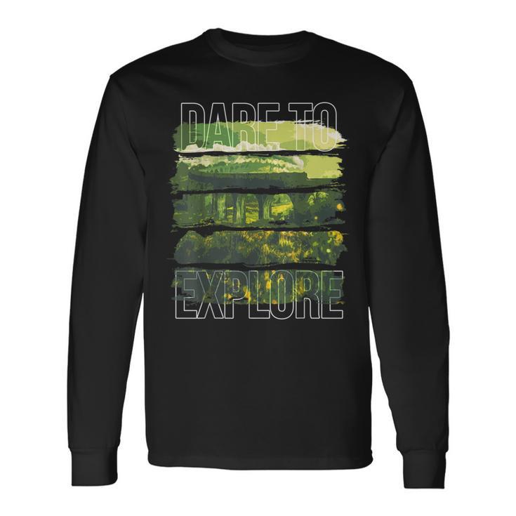 Dare To Explore Locomotive Long Sleeve T-Shirt