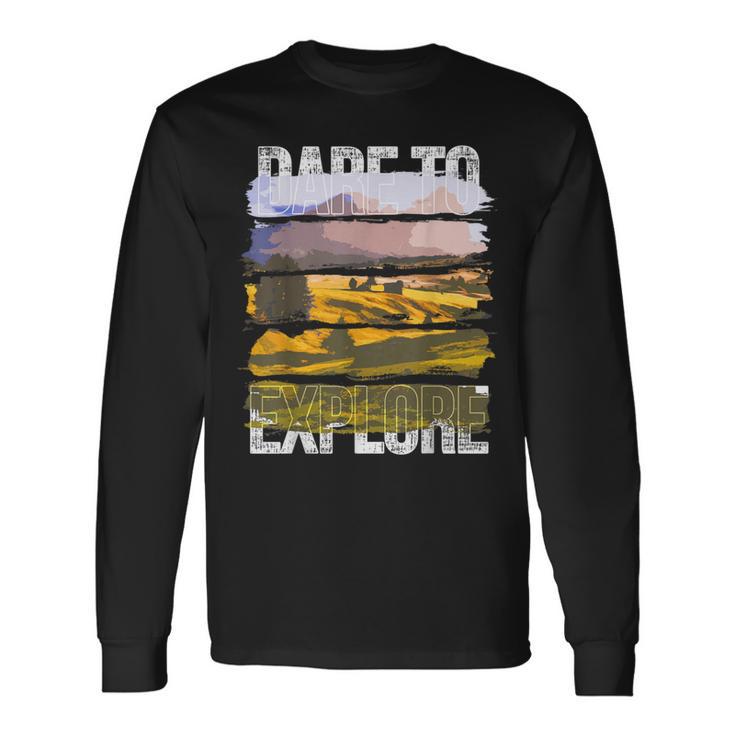 Dare To Explore Meadows Long Sleeve T-Shirt