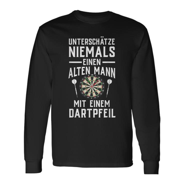 Dart Dartboard Dartboard Langarmshirts Geschenkideen