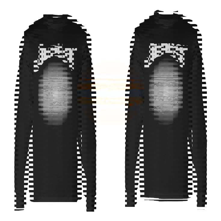 De Júpiter Planeta Del Sistema Solar Camiseta de manga larga Ideas de regalos