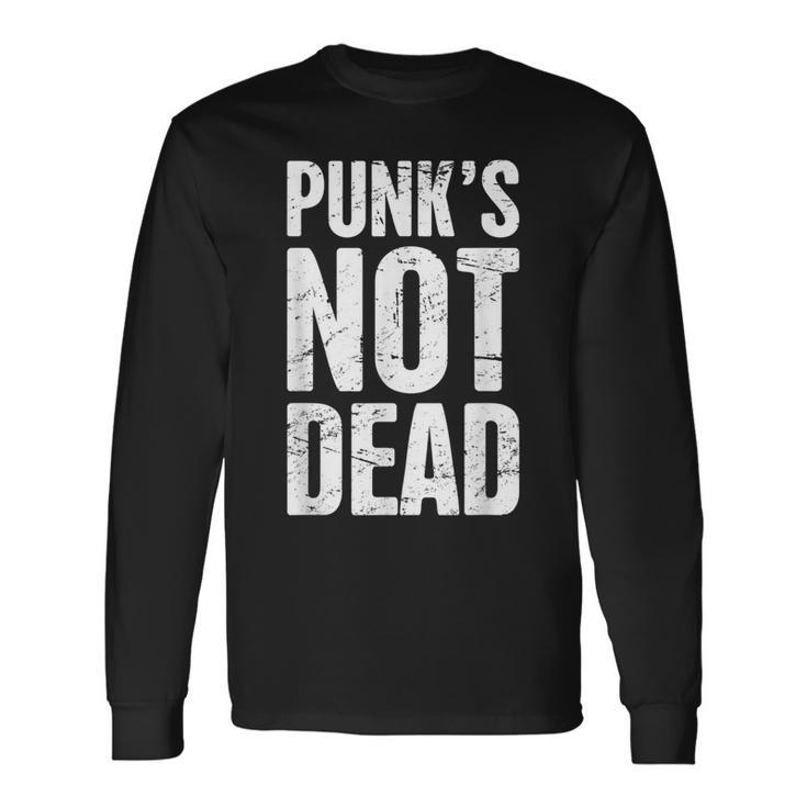 Dead Punk Rock Band & Hardcore Punk Rock Long Sleeve T-Shirt Gifts ideas