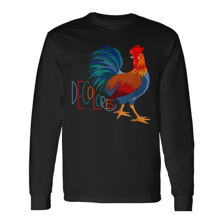 Decolores Cursillo Rooster Long Sleeve T-Shirt
