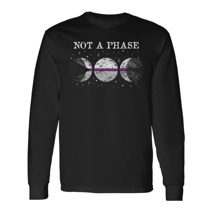 Demisexual Pride Flag Not A Phase Demisexual Long Sleeve T-Shirt Gifts ideas