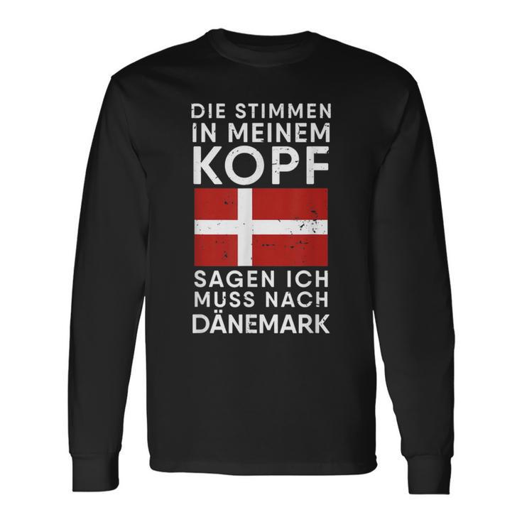 Must After Denmark Danish Holiday Scandinavia Copenhagen Langarmshirts Geschenkideen