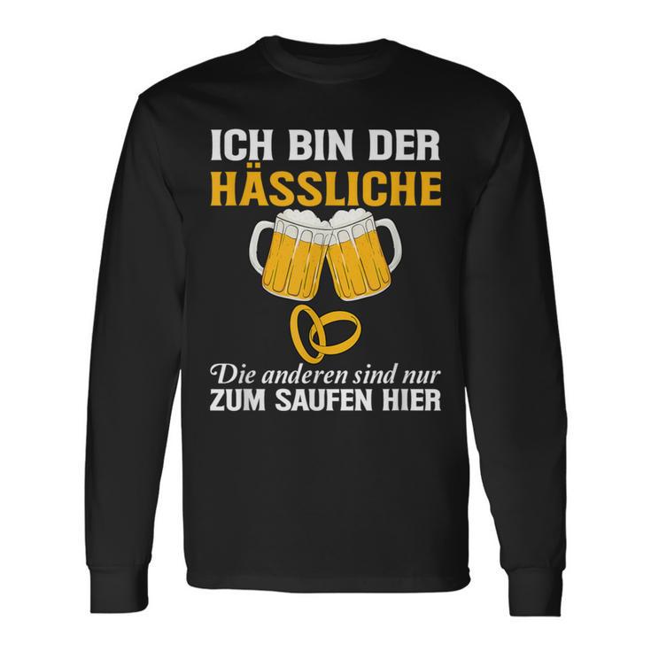 Der Hässliche Heiratet Wir Saufen Langarmshirts Geschenkideen