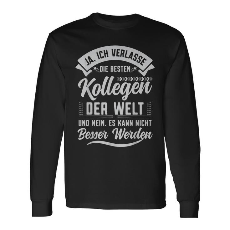 Die Beste Kollegen German Language Black S Langarmshirts Geschenkideen