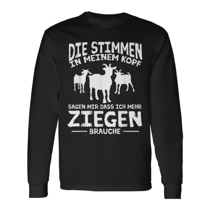 Die Stimmen In Mein Kopf The Sounds In My Head Langarmshirts Geschenkideen