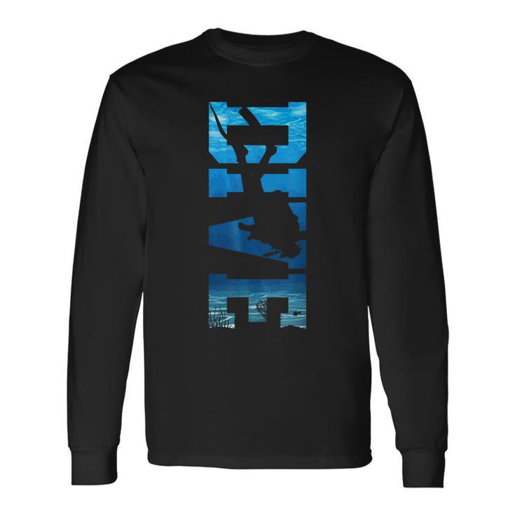 Diver Diving Langarmshirts Geschenkideen