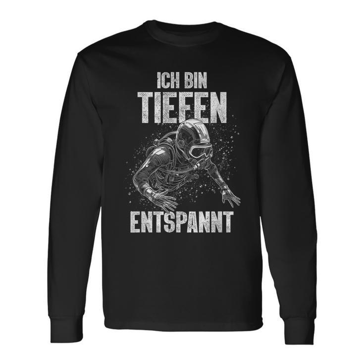 Diving Ich Bin Tief Rela Langarmshirts Geschenkideen