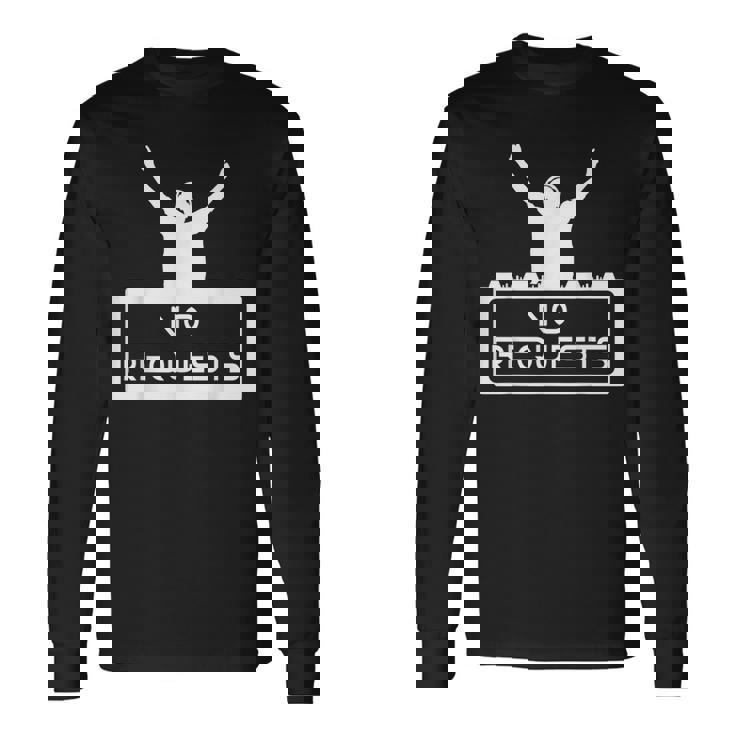 Dj Sin Peticiones Cool Dj Gear S Dj De Música Deejay Camiseta de manga larga Ideas de regalos