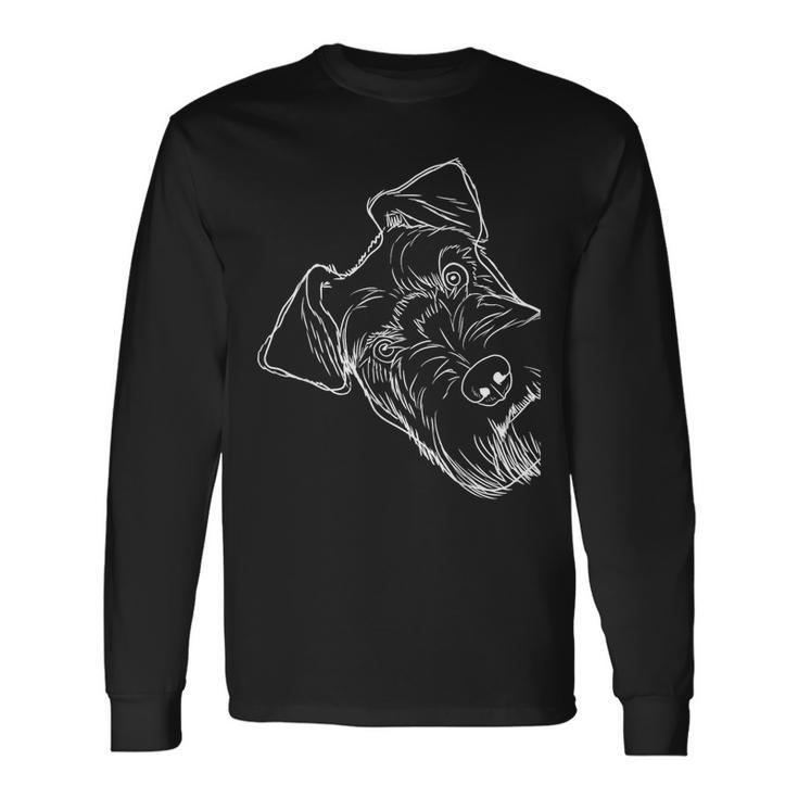 Dog Schnauzer Langarmshirts Geschenkideen